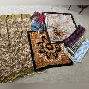 Vintage Scarf Lot!